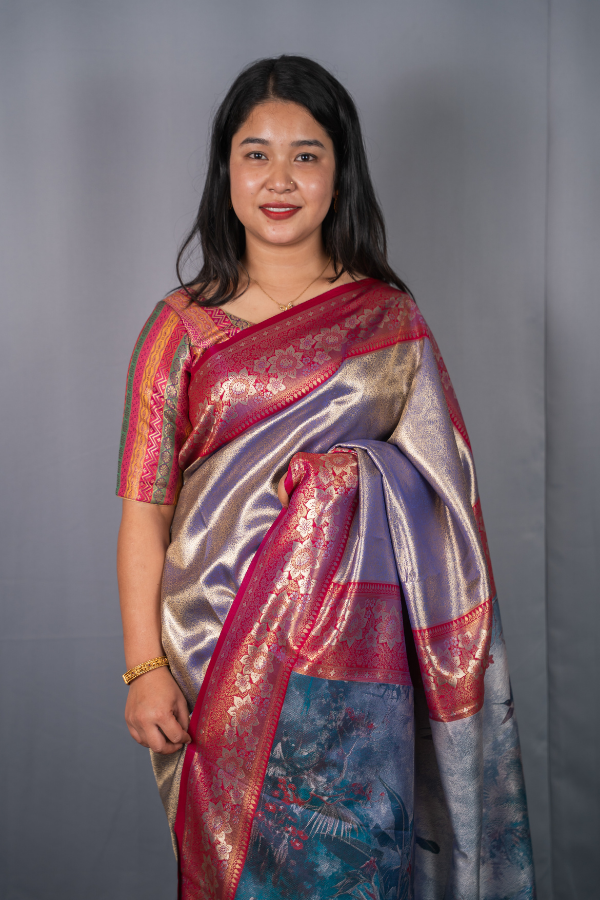 Soft Banarasi Tissue Silks With Digital Pallu - Wedding Collection