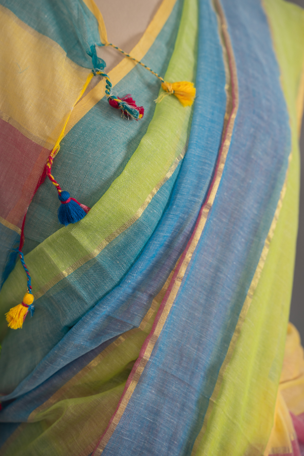 Pure Soft Mull Cotton Saree - Image 28