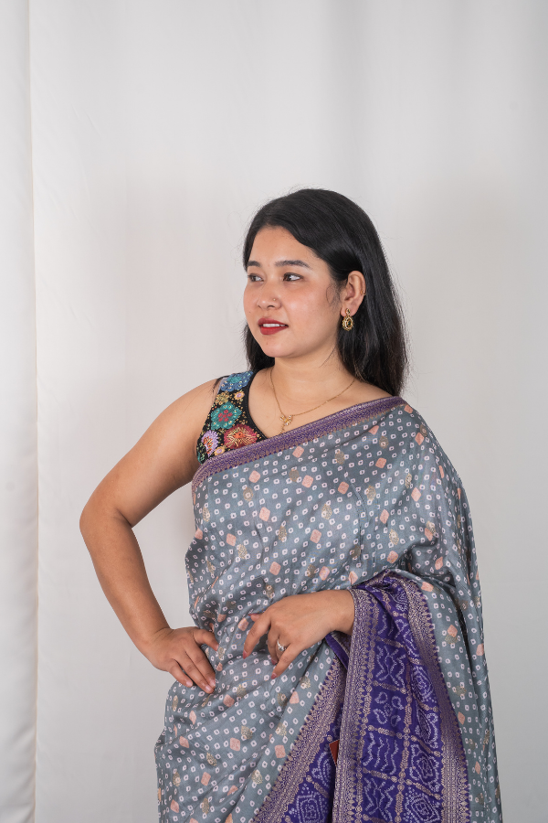 Pure Bandhani Silks - Bandhani - Image 2