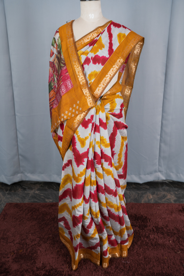 Mul Mul Cotton Lahariya Design - Image 6