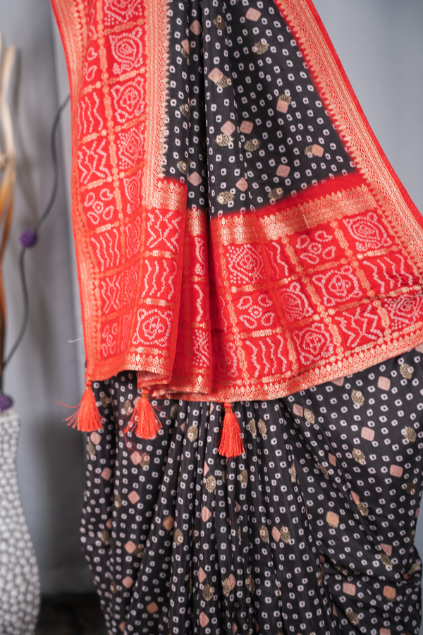 Pure Bandhani Silks - Bandhani - Image 4