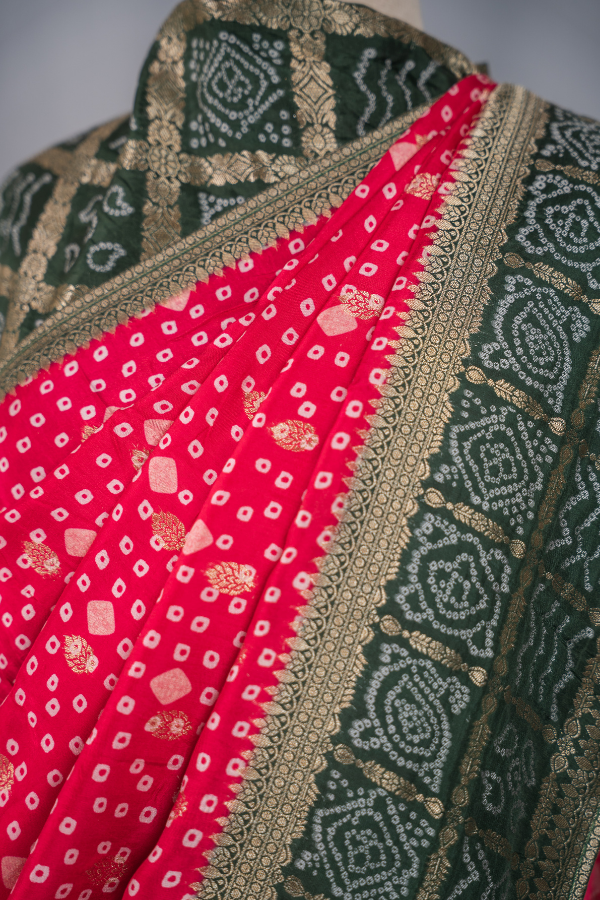 Pure Bandhani Silks - Bandhani - Image 6