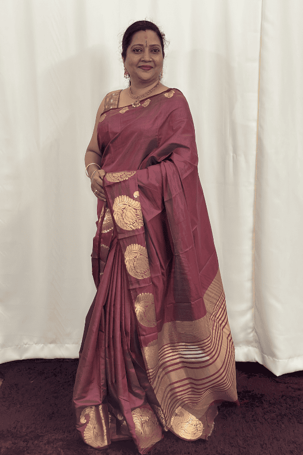 Eternal Heritage Tussar Silk Saree